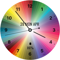 ColorBurst Analog Watch