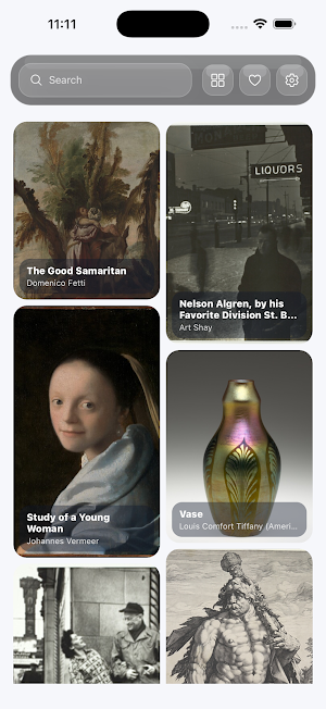 MetMosaic: Art Museum Explorer Screenshot 0