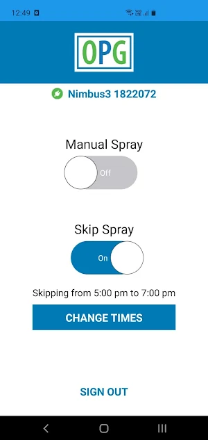 OPG Control Screenshot 3