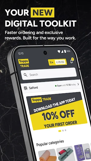 Topps Tiles Trade Screenshot 0