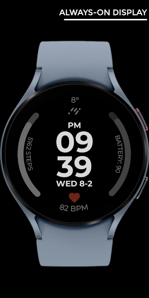 Night 40 - watch face Screenshot 2