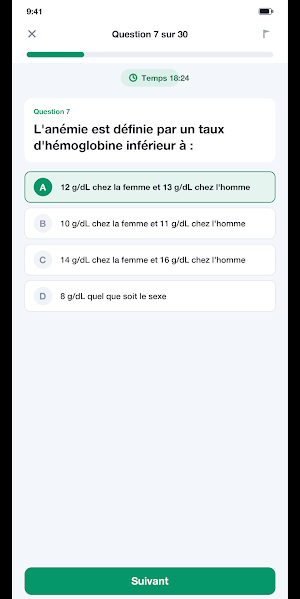 Infirmier Concours QCM 2026 Screenshot 2