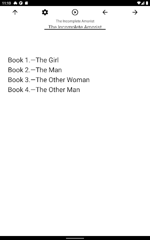 Book, The Incomplete Amorist Screenshot 2