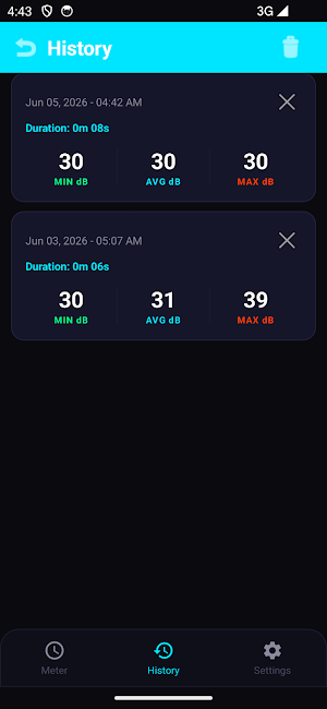 Decibel dB Meter Pro - Sound Screenshot 3
