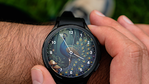 Royal Peacock Watch Face Screenshot 0