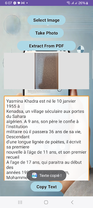 Extract Text From Image & PDF Screenshot 3