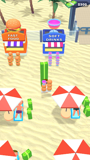 Beach Idle 3D Screenshot 0