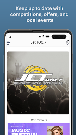 Jet 100.7 Screenshot 2