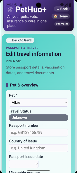 PetHub+: Pet Tracker & QR Tag Screenshot 3
