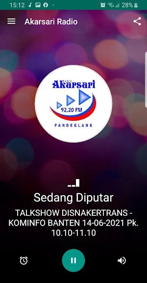 Akarsari Radio Screenshot 1