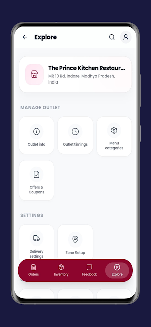 Ometto Restaurant Partner Screenshot 2