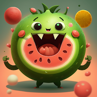 Watermelon Fruit Monster Dance