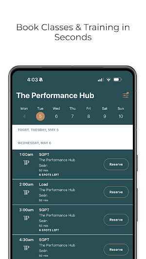 The Performance Hub Sussex Screenshot 2