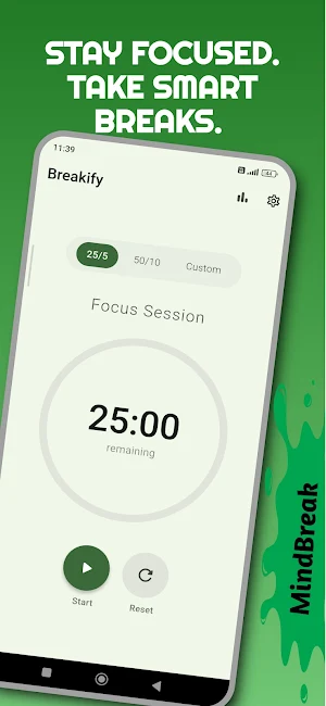 Breakify : Focus Reminder Screenshot 0