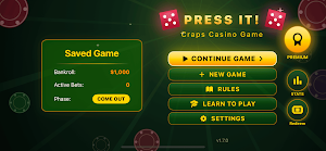 Press It! Craps Screenshot 0