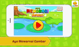 Mewarnai Hewan Kartun Screenshot 0
