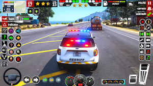 Police Car Chase - Police Car Screenshot 2