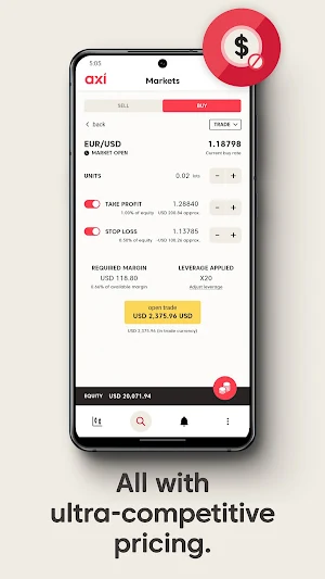 Axi Trading Platform Screenshot 3