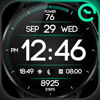 Modul Class digital watch face