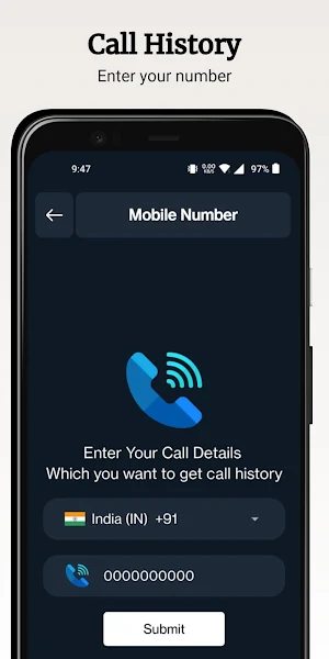 Call History : Any Number Screenshot 2