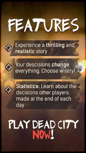 DEAD CITY 🔥 Text Adventure & Cyoa Screenshot 3