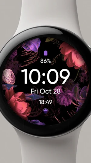 Botanical Watch Face Screenshot 2