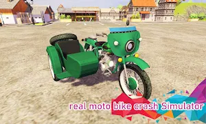 real moto bike crash Simulator Screenshot 0