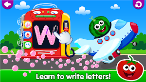 Funny Food ABC games for toddlers and babies Screenshot 2