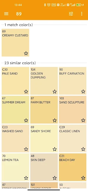Berger(AUS) Paint Colors Screenshot 3