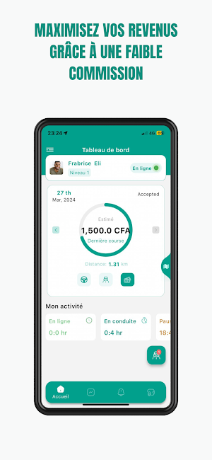 Yogo Driver - pour chauffeurs Screenshot 1