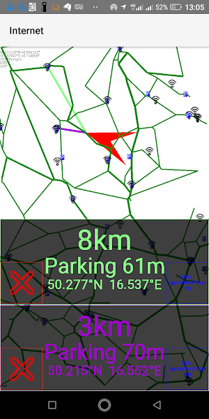 WiFi & parking Screenshot 2