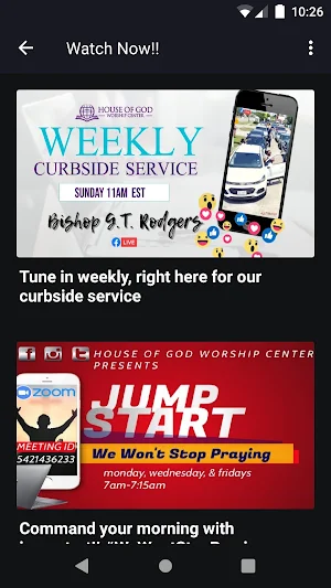 House of God Worship Center VA Screenshot 1