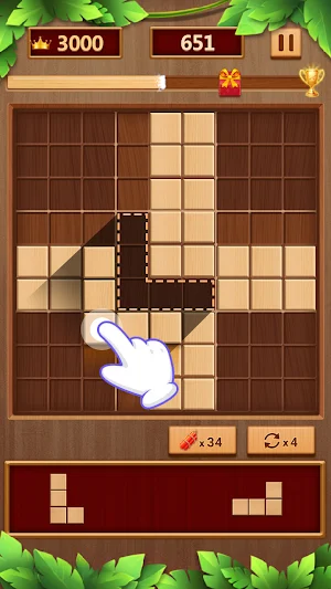Sudoku Wood Block 99 Screenshot 1