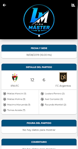LIGA MÁSTER Screenshot 3