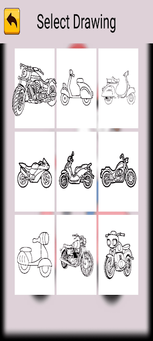 Ninja Motorcycle Coloring Screenshot 2