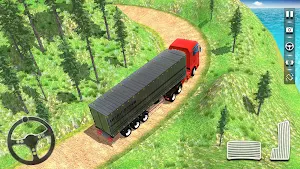 Hill cargo truck driving games Screenshot 3