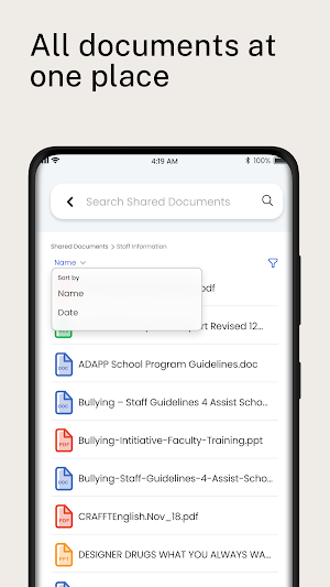 ADAPP Employee App Screenshot 3