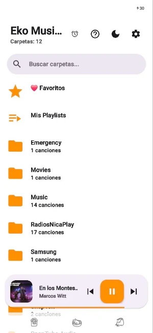 Eko Music Player Pro Screenshot 0