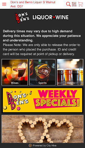 Dons and Bens Liquor Screenshot 1