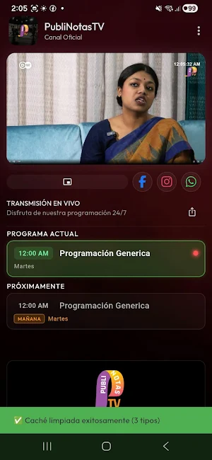 Publi Notas TV screenshot 2