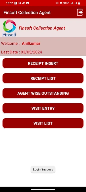 Finsoft Collection Agent Screenshot 1