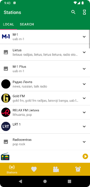 Radio Lithuania : Online FM Screenshot 0