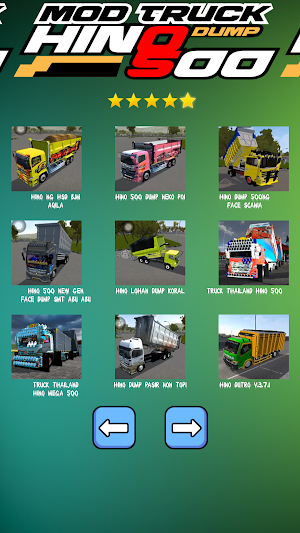 Mod Truck Hina 500 Dump Screenshot 2