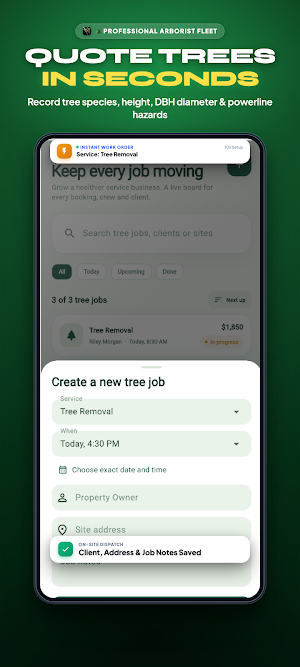 Tree Service Business Screenshot 2