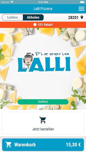 Lalli Pizzeria Screenshot 0