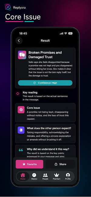 Replyora: AI Message Coach Screenshot 2