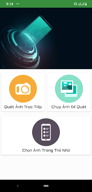 Quét Số Điện Thoại Bằng Camera Screenshot 1
