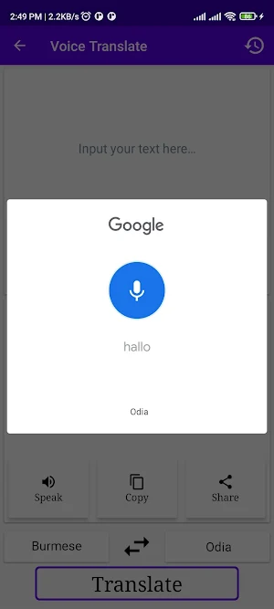 Burmese To Odia Translator Screenshot 3