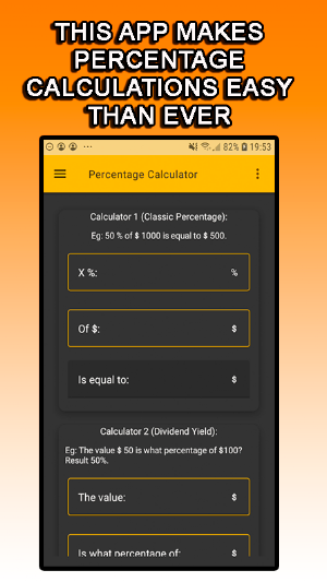 Percentage Calculator Screenshot 0