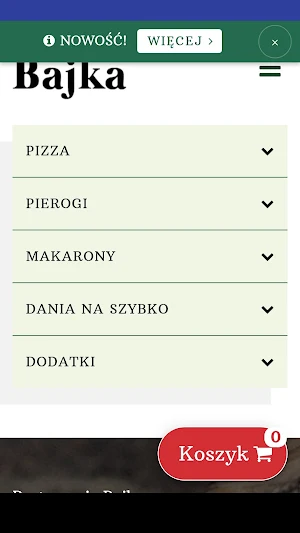 Restauracja Bajka Screenshot 1